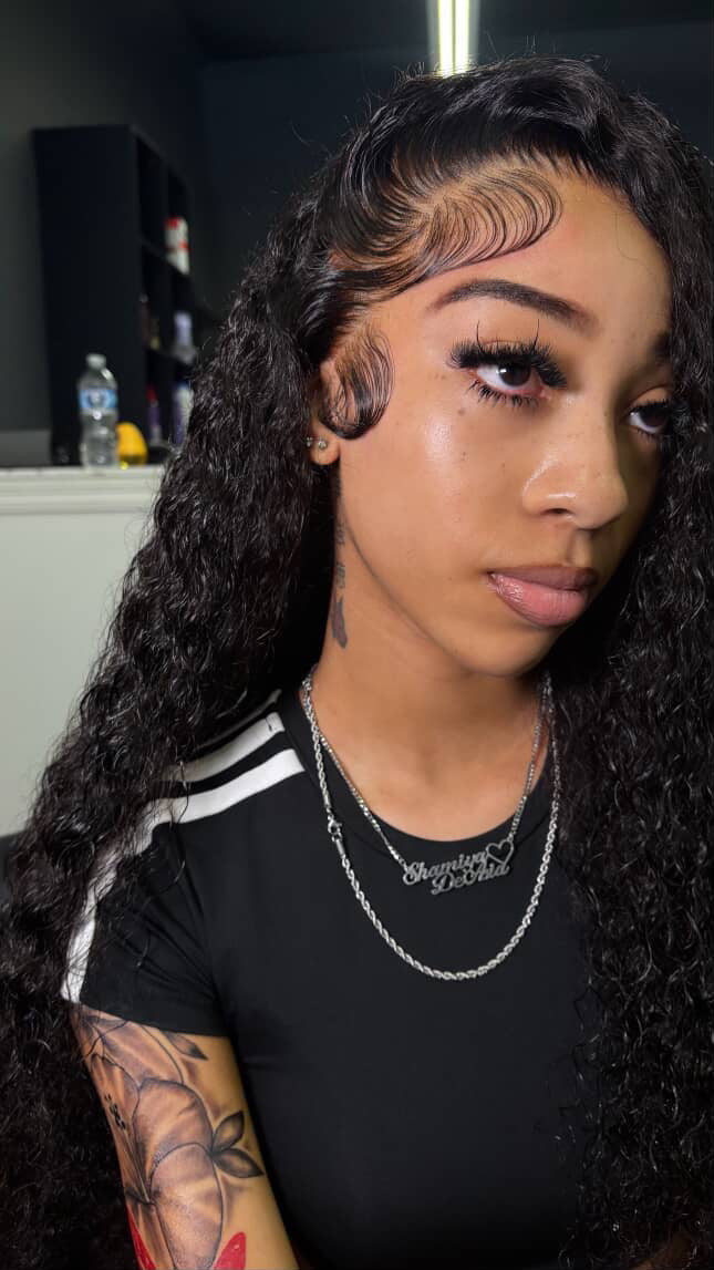 13x4 Full Frontal Curly Wigs ♡