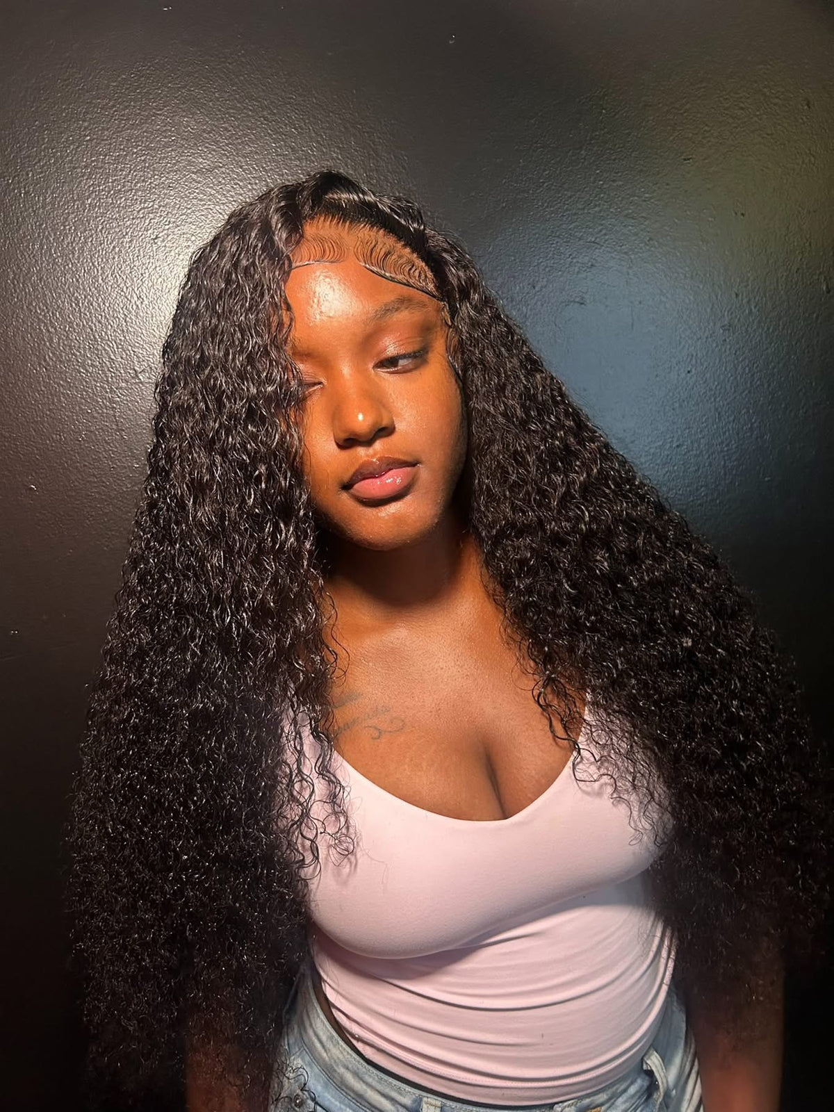 13x4 Full Frontal Curly Wigs ♡